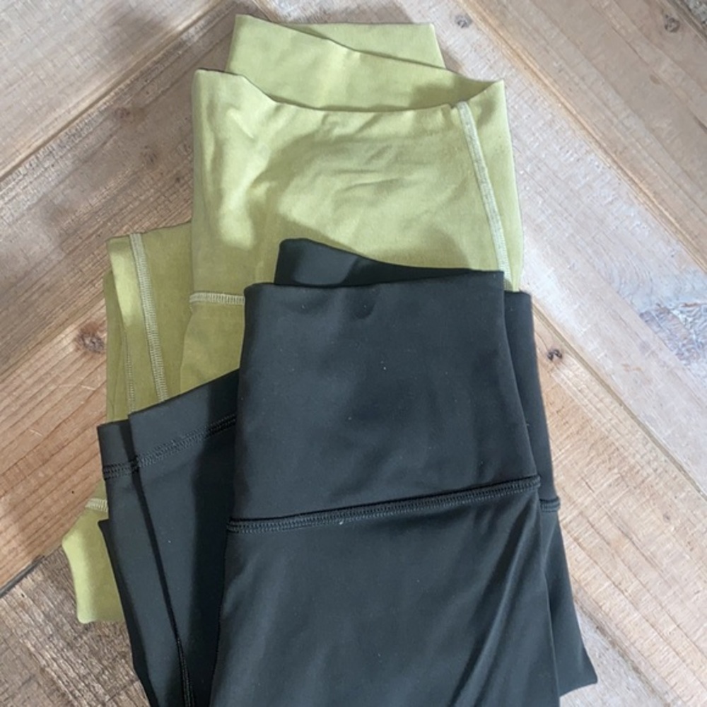 2 pair lululemon wunderunder